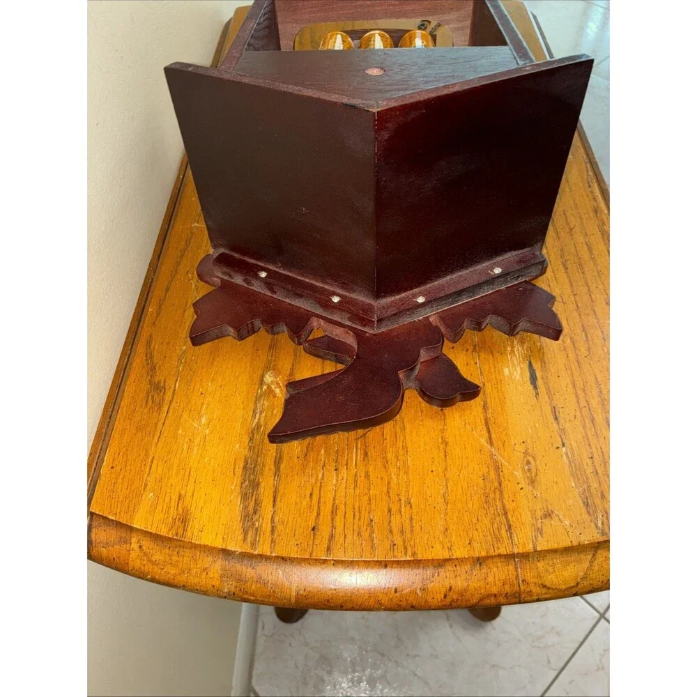 Wood Coo Coo Clock About 14” Tall X 9” Wide Project Clock Or For Parts
